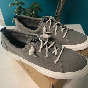 NIB Sperry Womens Lite Grey 10